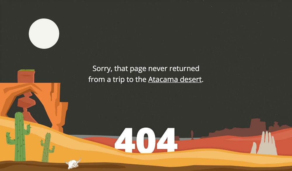 404 error